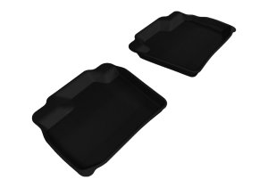 Nissan Leaf Floor Mat - Rear - 3D MAXpider - Kagu - Black - `13-`19